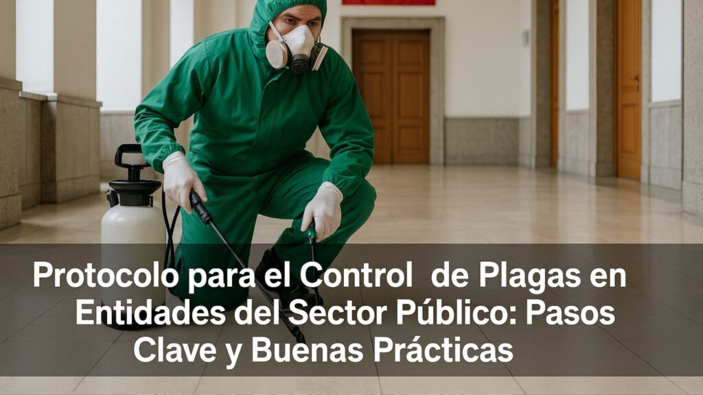 Protocolo para el Control de Plagas en Entidades del Sector Público: Pasos Clave y Buenas Prácticas