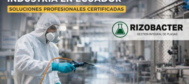 Control de Plagas en la Industria en Ecuador | Soluciones Profesionales Certificadas
