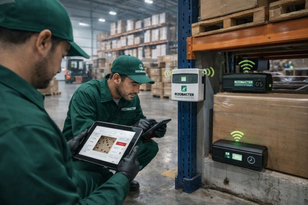 Tecnología aplicada al control de plagas en logística