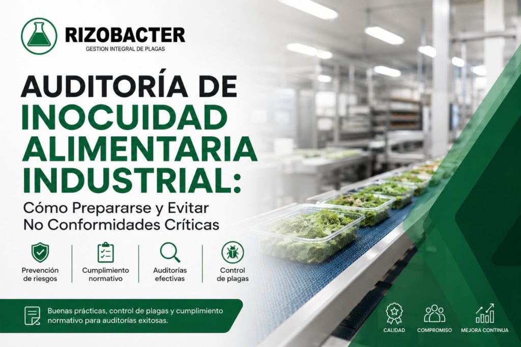 Auditoría de Inocuidad Alimentaria Industrial: Cómo Prepararse y Evitar No Conformidades Críticas