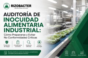 Auditoría de Inocuidad Alimentaria Industrial: Cómo Prepararse y Evitar No Conformidades Críticas