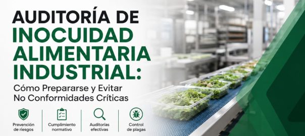 Auditoría de Inocuidad Alimentaria Industrial: Cómo Prepararse y Evitar No Conformidades Críticas