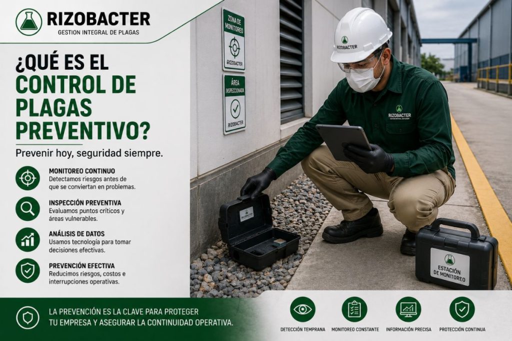 ¿Qué es el Control de Plagas Preventivo?