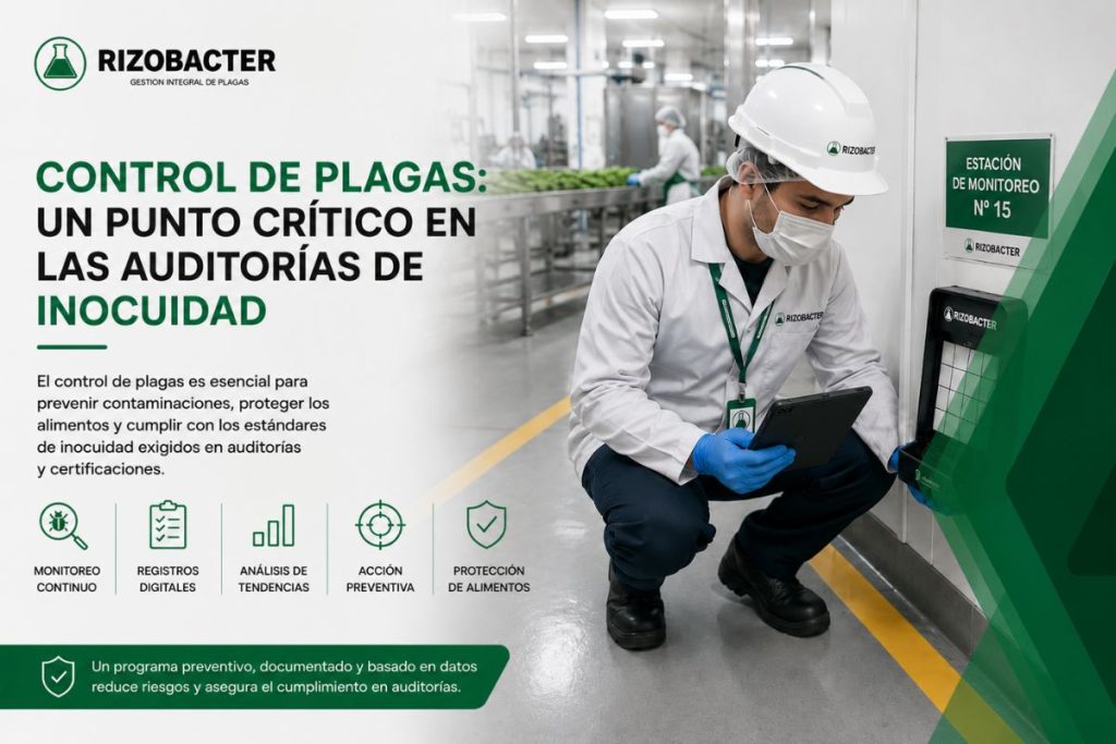 Control de Plagas: Un Punto Crítico en las Auditorías de Inocuidad