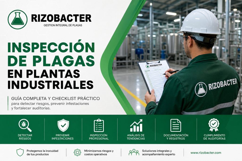 Checklist de Inspección de Plagas para Plantas Industriales