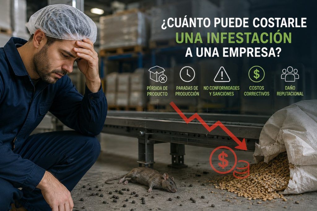 Cuánto puede costarle una infestación a una empresa