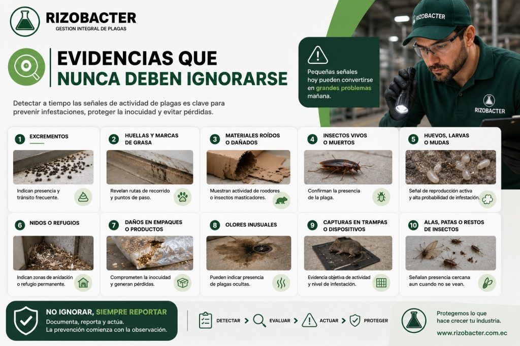 Evidencias que nunca deben ignorarse​