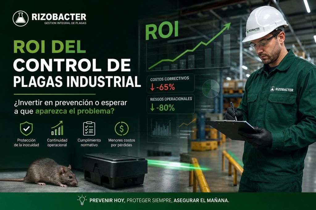 ROI del Control de Plagas Industrial Invertir o esperar a que aparezca el problema