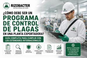 Cómo Debe Ser un Programa de Control de Plagas en una Planta Exportadora