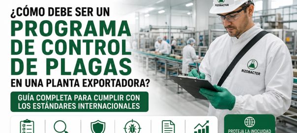 Cómo Debe Ser un Programa de Control de Plagas en una Planta Exportadora