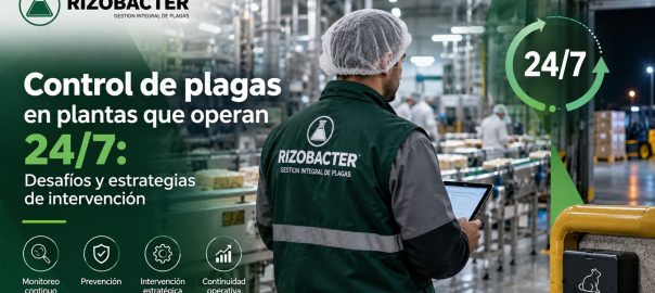 Control de Plagas en Plantas que Operan 24 7