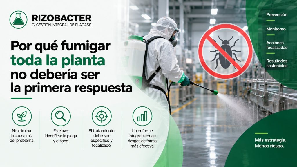 Por qué fumigar toda la planta no debería ser la primera respuesta