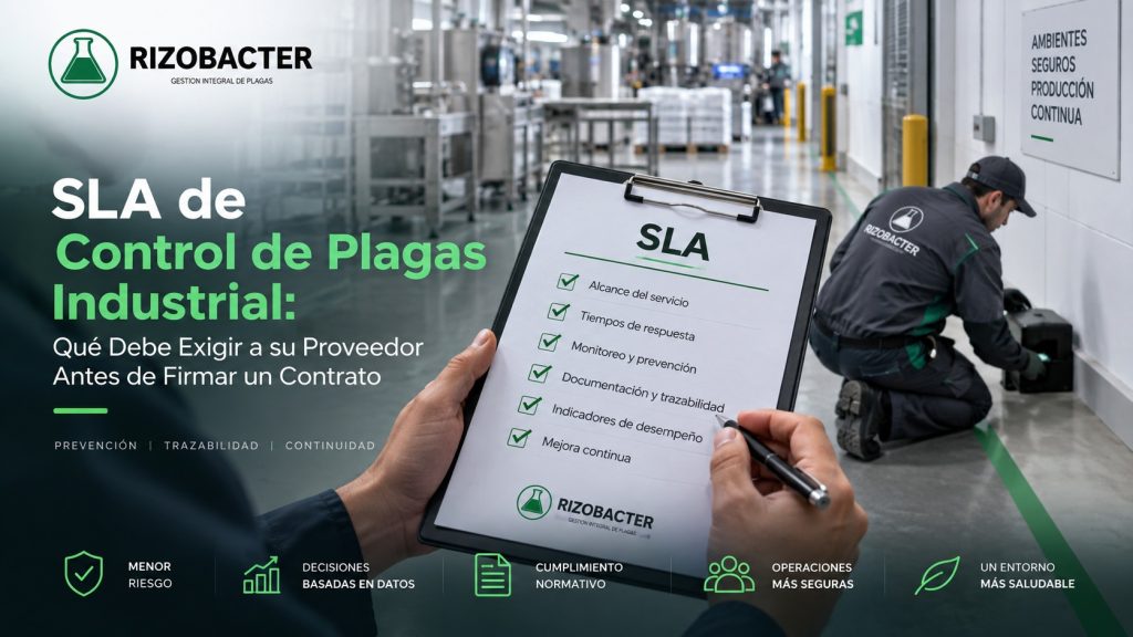 SLA de Control de Plagas Industrial