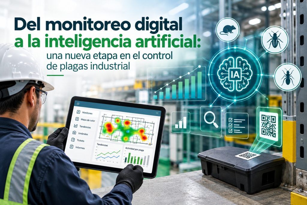 Del monitoreo digital a la inteligencia artificial: una nueva etapa en el control de plagas industrial